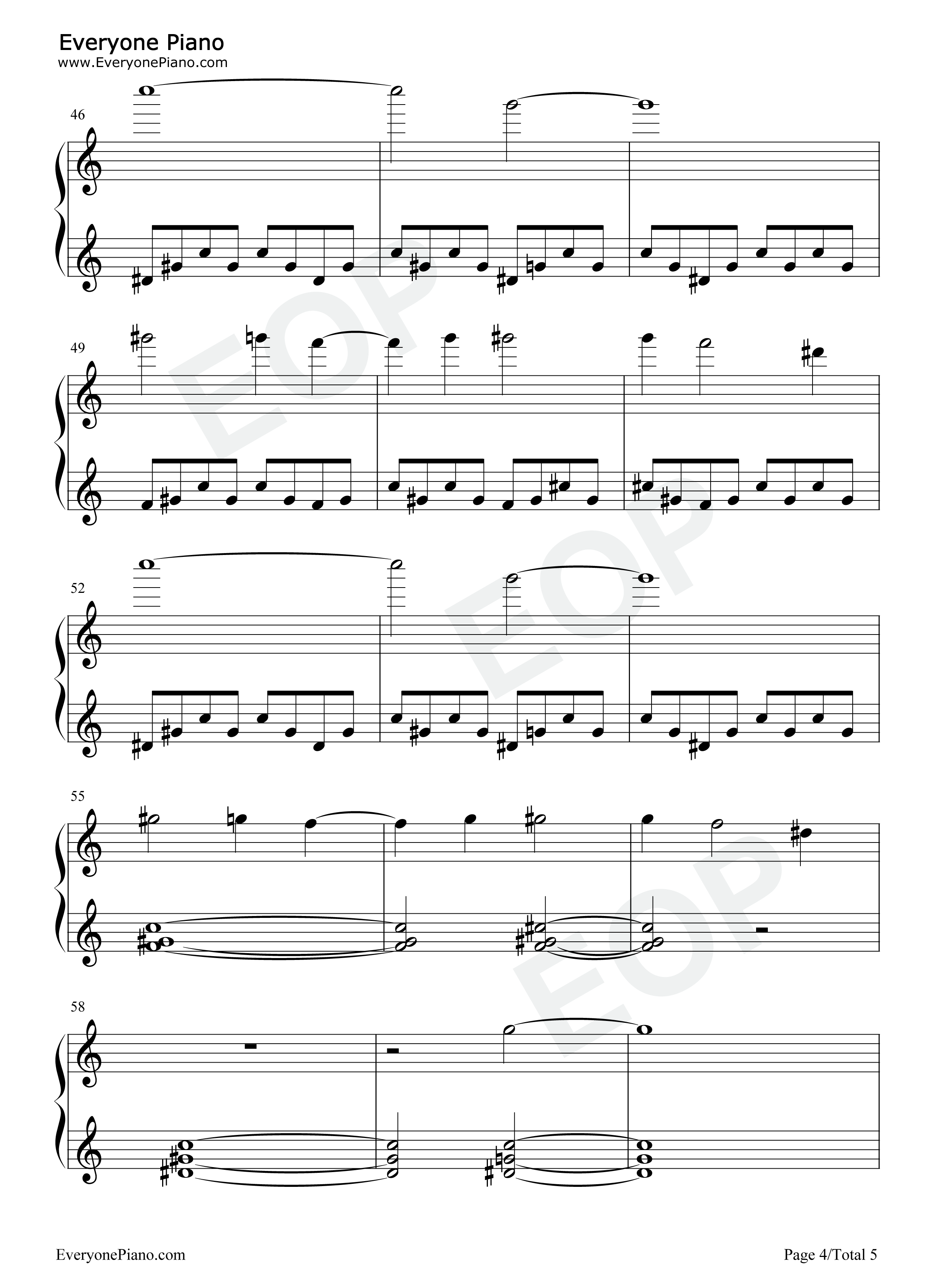 Happiness Does Not Wait钢琴谱-Ólafur Arnalds4