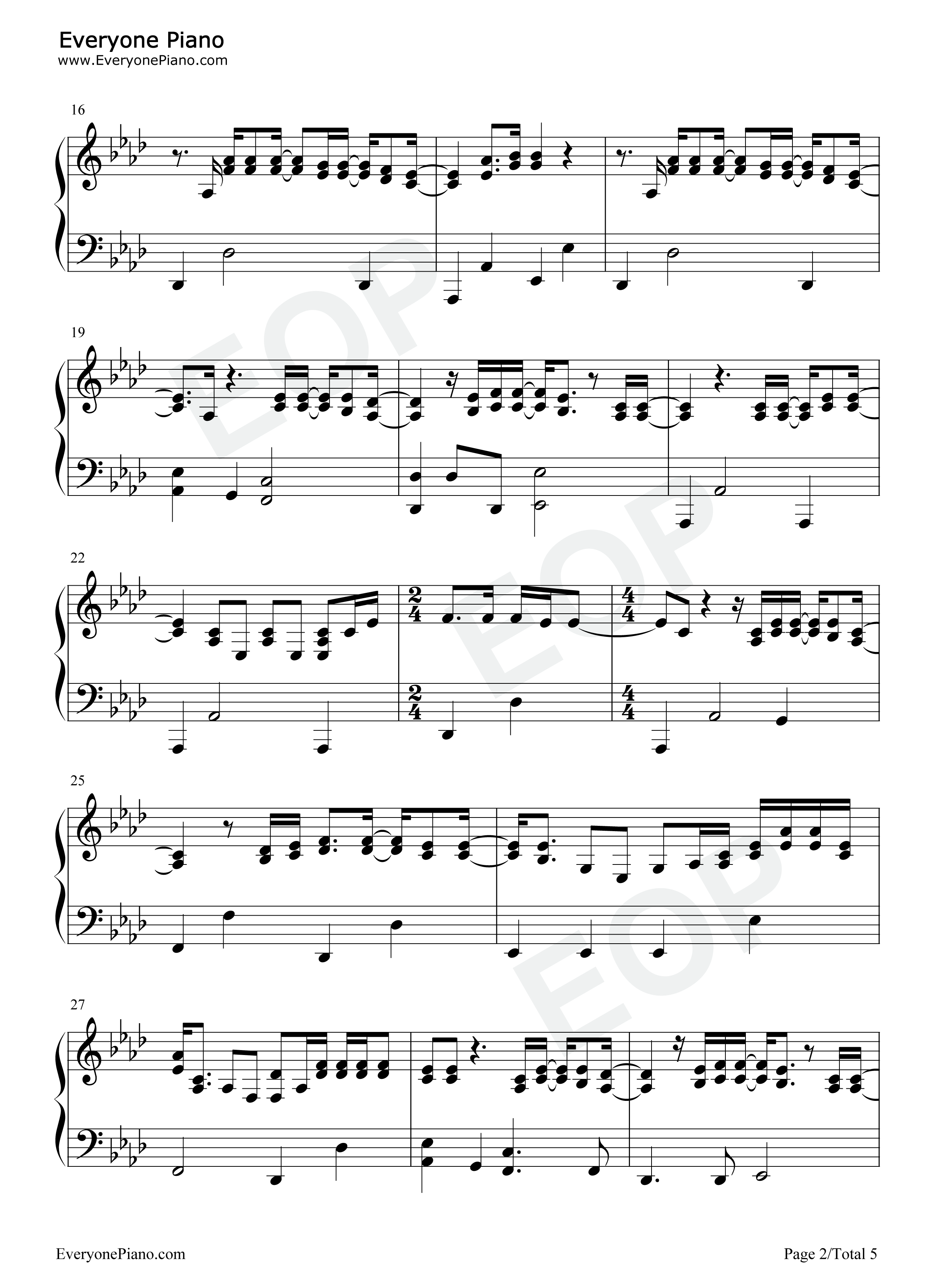 Goodness of God钢琴谱-Bethel Music Jenn Johnson2
