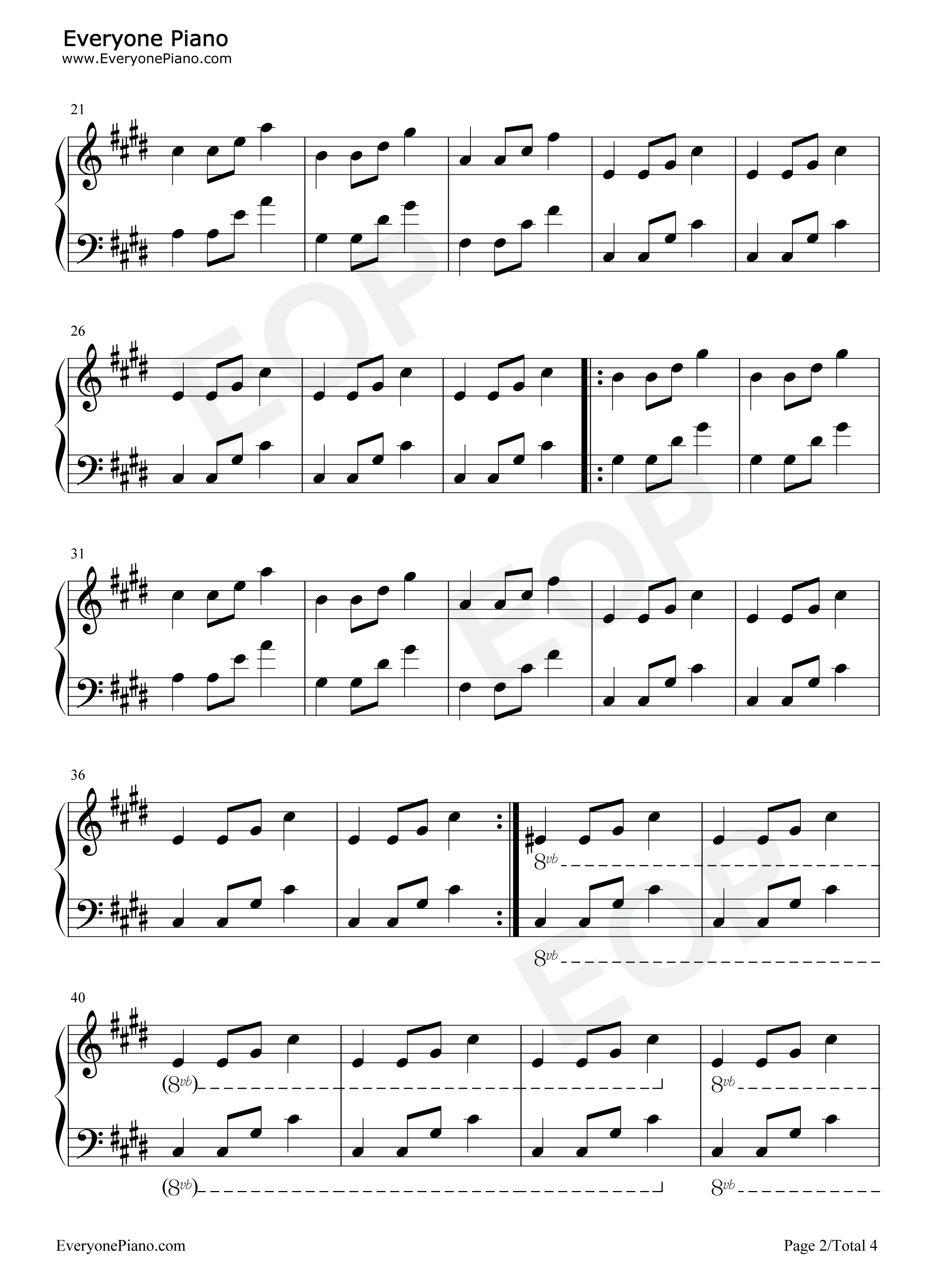 Suspirium钢琴谱-Thom Yorke2