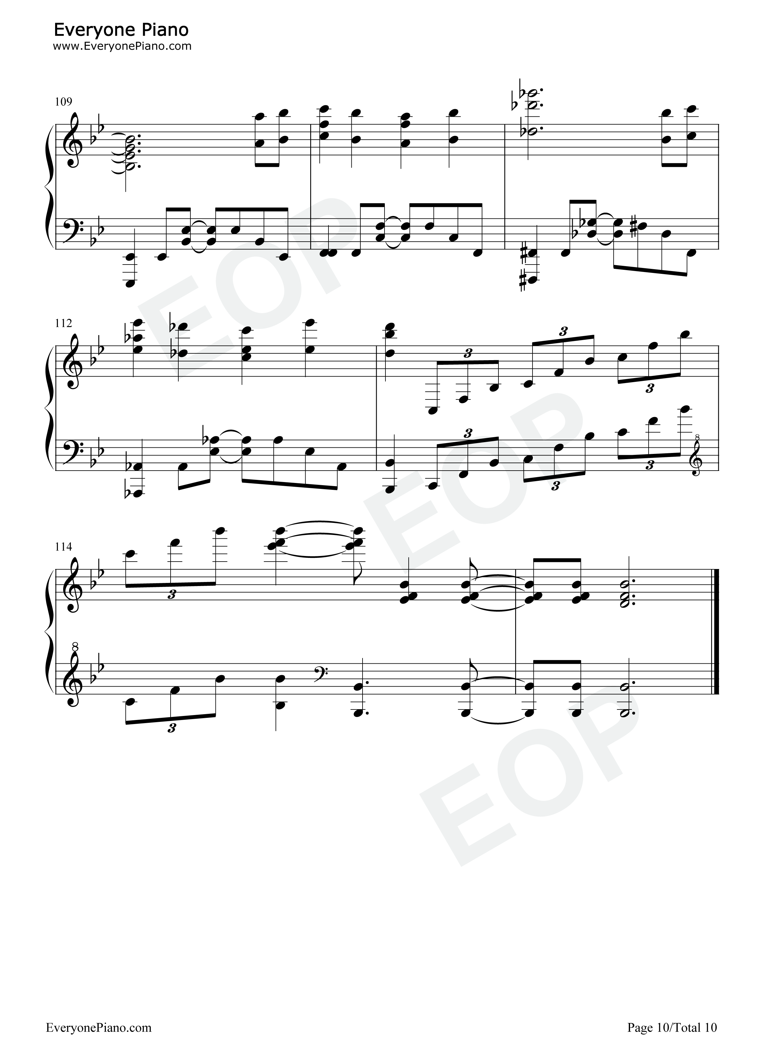 商人パルテティオのテーマ钢琴谱-西木康智