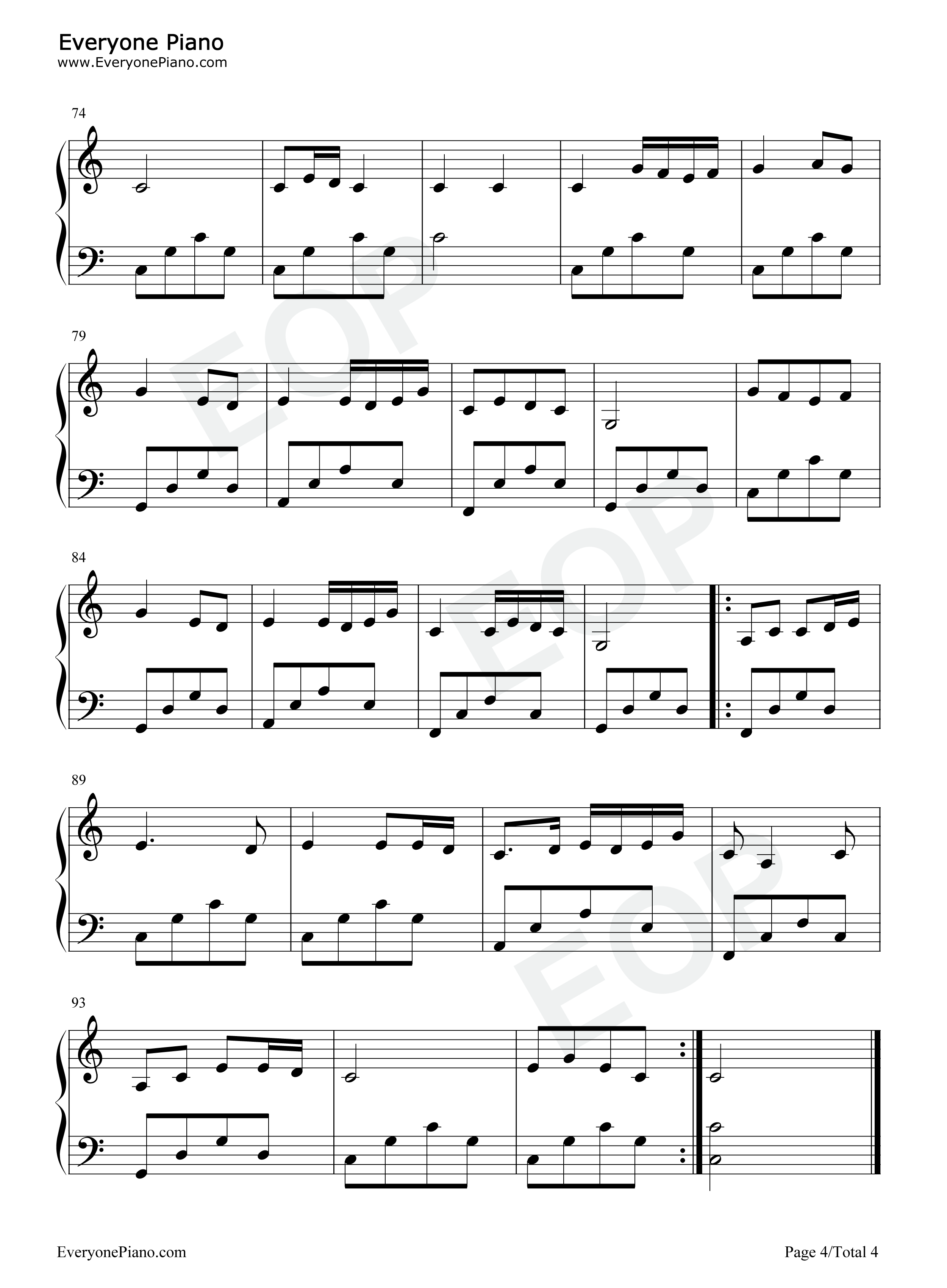 Beo Dat May Troi钢琴谱-The An Nguyen