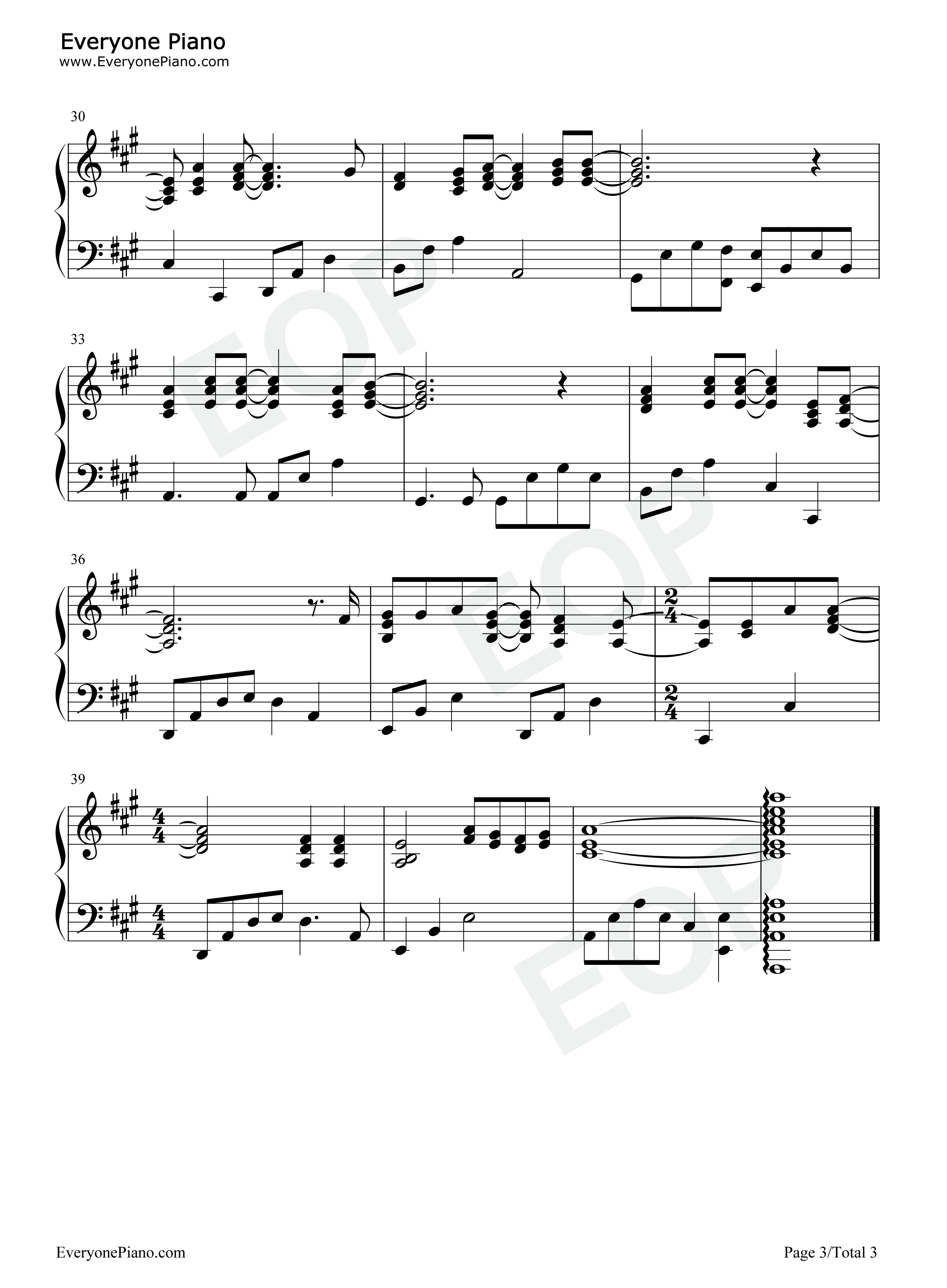 Worthy Is The Lamb钢琴谱-Darlene Zschech3