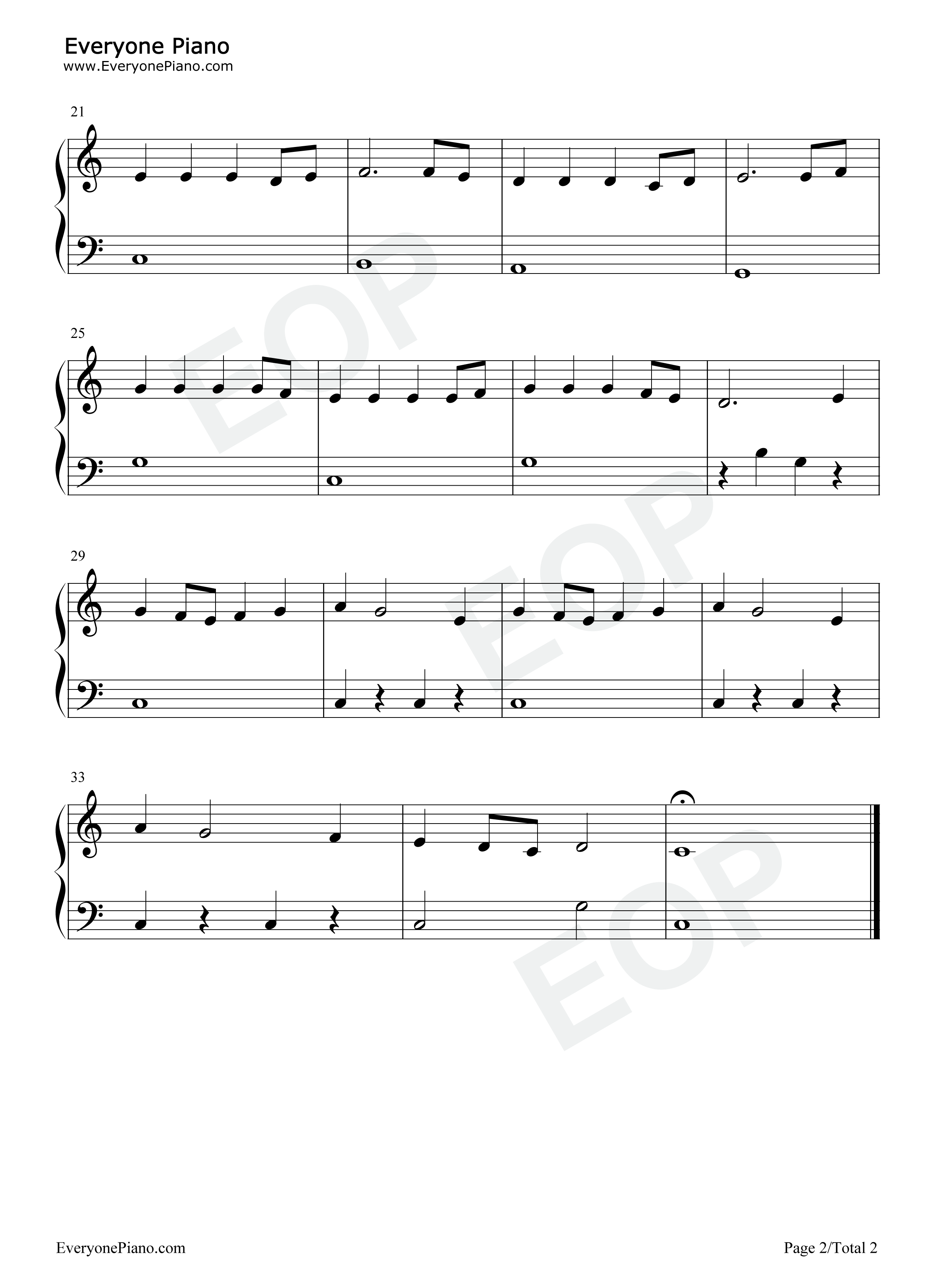 春钢琴谱-安东尼奥·维瓦尔第 Antonio Vivaldi2