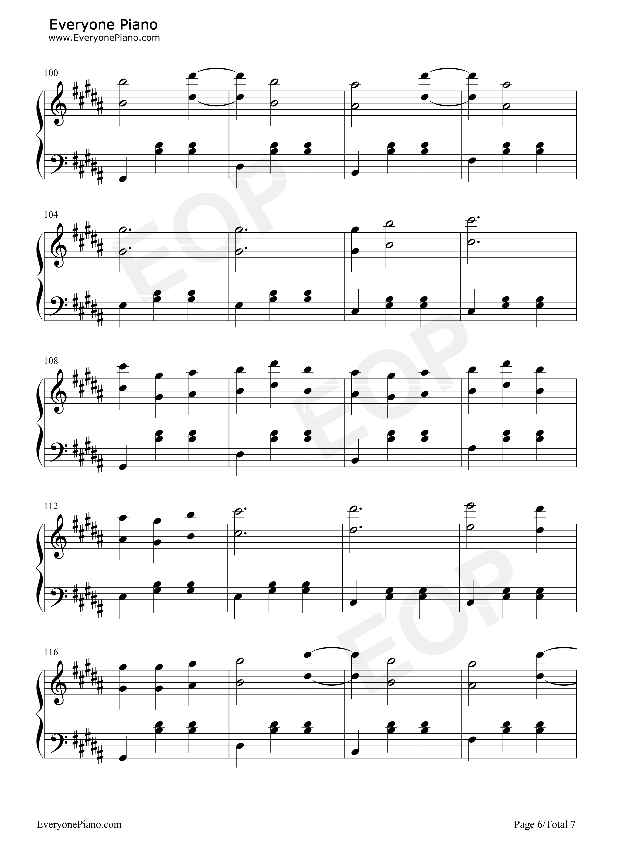 Idea 1钢琴谱-Gibran Alcocer6