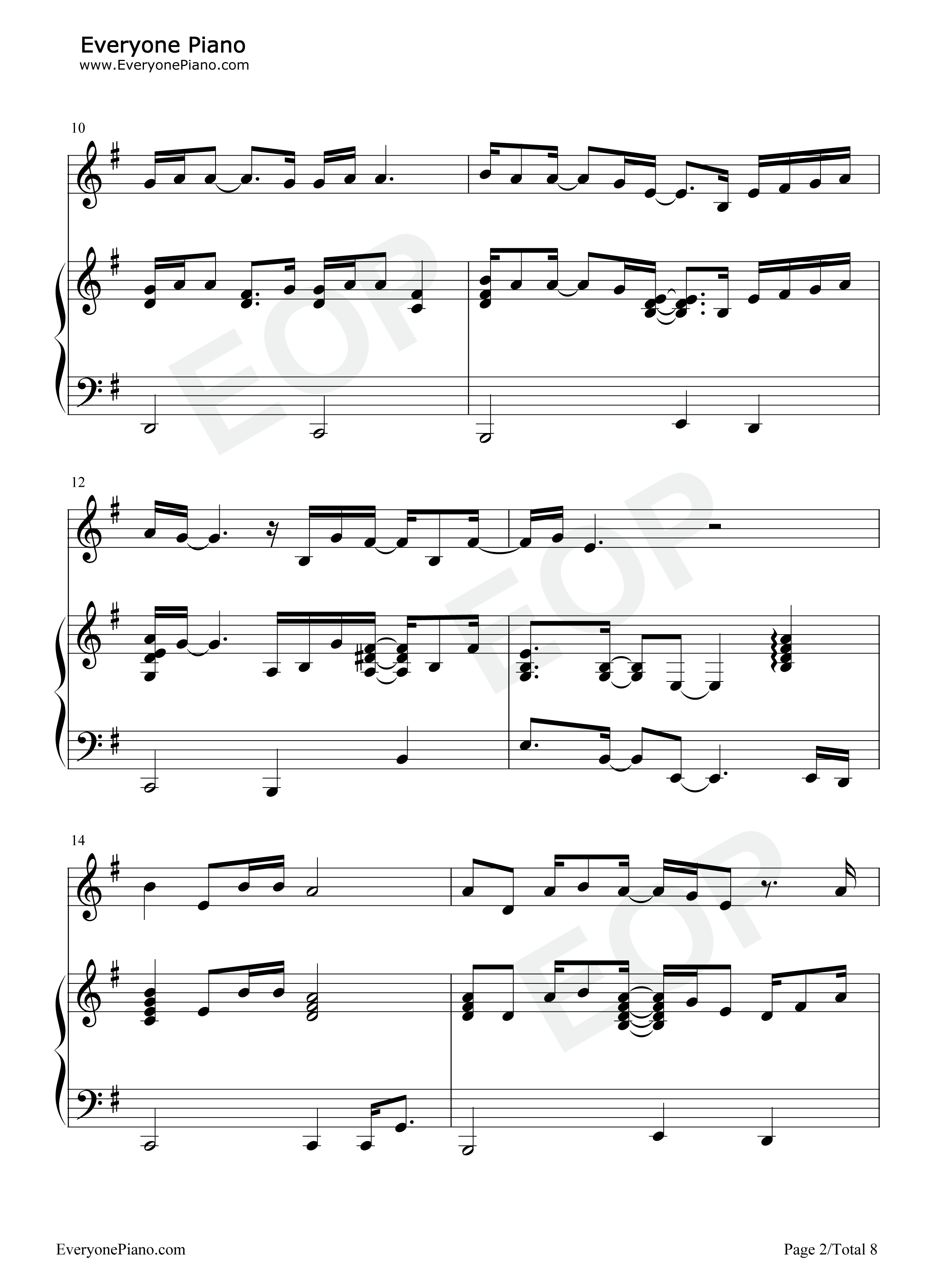 I Still Believe钢琴谱-Mariah Carey 玛丽亚·凯莉2