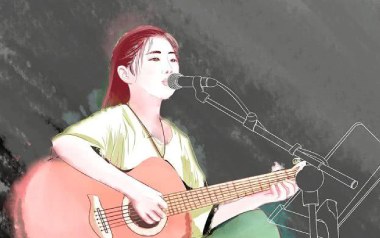 一只狗吉他谱_花粥/四四_G调原版弹唱谱