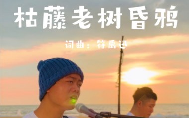 枯藤老树昏鸦吉他谱_符禹迅_C调原版弹唱谱