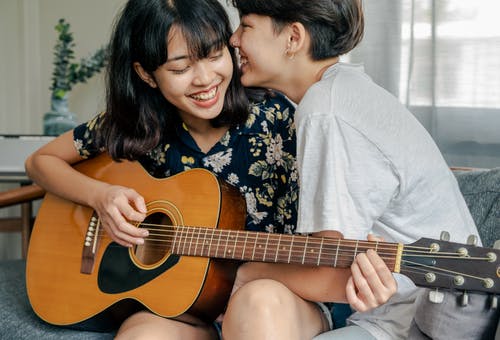 快乐崇拜吉他谱 E调和弦谱