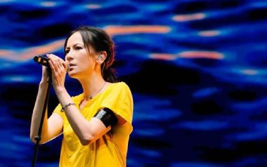 漂着吉他谱_杨乃文_E调指法原版弹唱谱