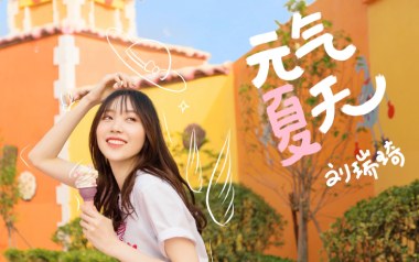 元气夏天吉他谱_刘瑞琦_C调指法拍弦版