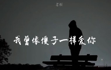 我曾像傻子一样爱你吉他谱_老板_G调原版弹唱谱