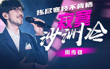 寂寞沙洲冷吉他谱_周传雄_G调简单版弹唱谱