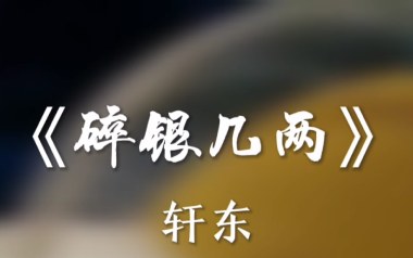 碎银几两吉他谱_轩东_C调指法原版弹唱谱