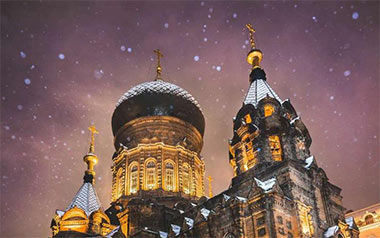 下雪哈尔滨吉他谱_高进_C调指法原版弹唱谱