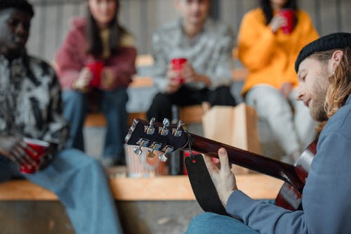 醉红颜吉他谱 原调六线谱