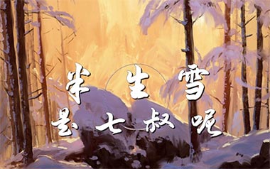 半生雪吉他谱_是七叔呢_G调原版弹唱谱