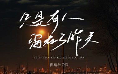 只是有人留在了昨天吉他谱_供销社乐队_C调原版弹唱六线谱