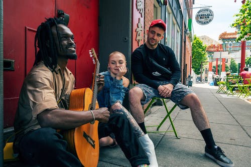 漫歩吉他谱 A调六线谱